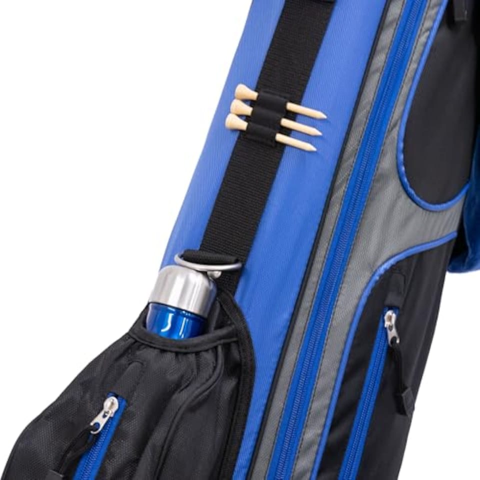 image 1 of Longridge 6'' Weekend Golf Stand Bag Black And Navy