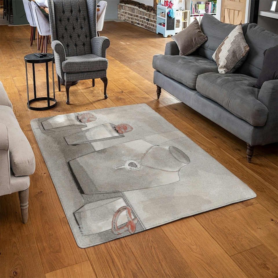 image 1 of Elegance (Rug) Grey | Large: 140x200cm
