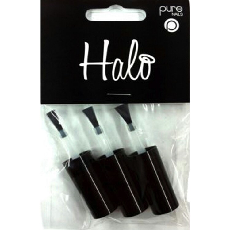 Halo Gel Nails Professional Trio Pack Of Spare Brushes Pack Of 3 N/a