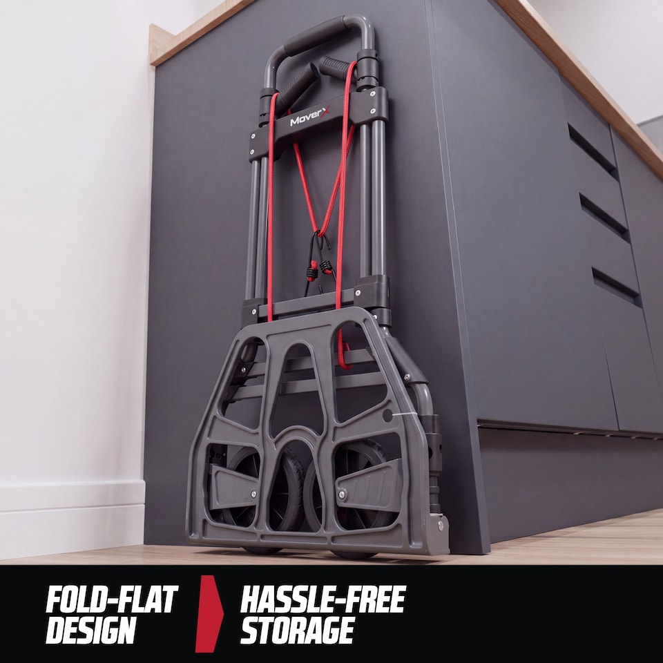 image 1 of MoverX Sack Truck Heavy-Duty Folding Aluminium, Capacity 150kg