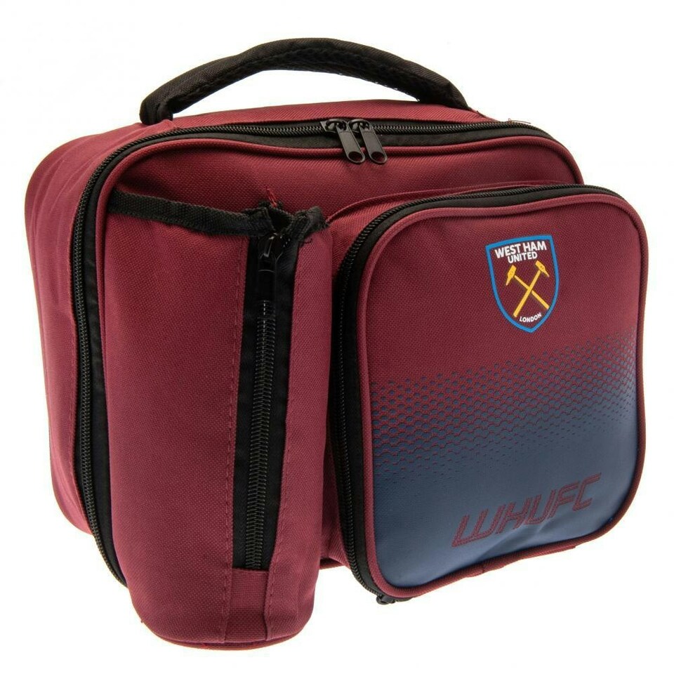 West Ham United FC Fade Lunch Bag - Burgundy - One Size (UTTA4986)