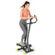 image 1 of HOMCOM Twister Stepper Step Machine with LCD Screen - Grey