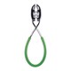 image 3 of Bugatti Kiss Salad Tongs Apple Green