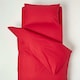 image 1 of Homescapes Red Cotton Cot Bed Duvet Cover Set - 200 Thread Count | Red | One Size