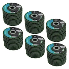 120 Grit Flap Discs Fine Grade Aluminium Oxide Sanding Removal Type 29 60pk