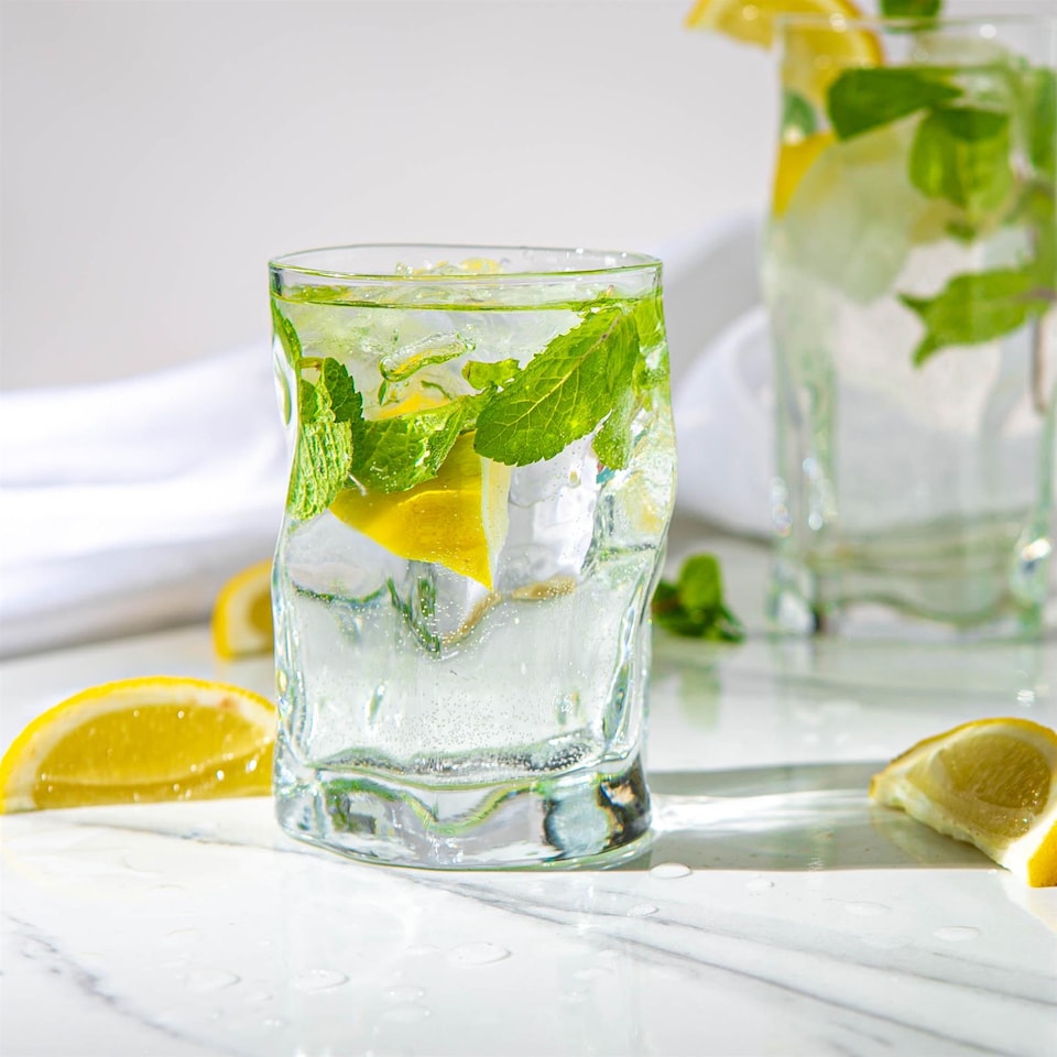 image 1 of Bormioli Rocco Sorgente Double Whisky Glasses - 420ml - Pack of 6