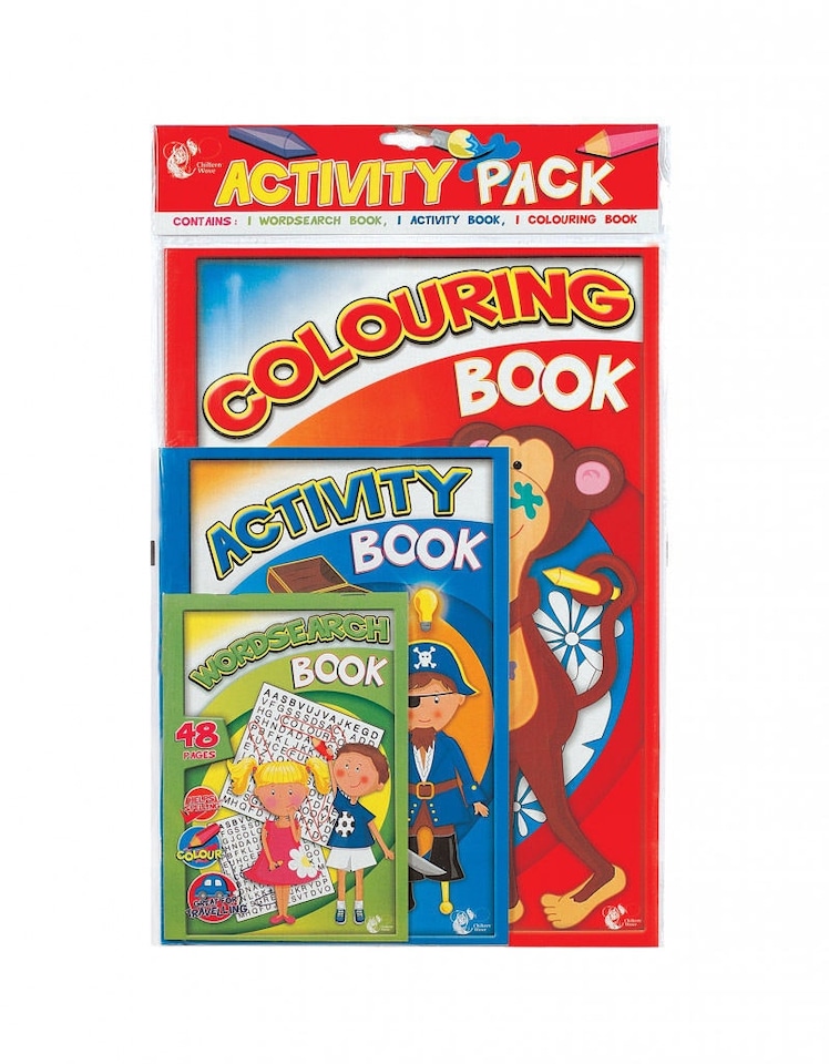 image 1 of Chiltern Wove Activity Pad Pack 3