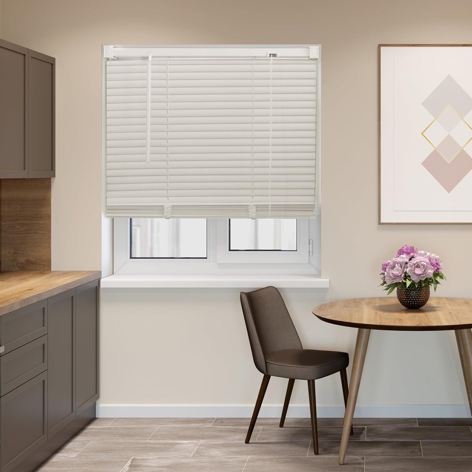 image 1 of PVC Venetian Blinds | 25mm Slats | Waterproof, Easy Clean