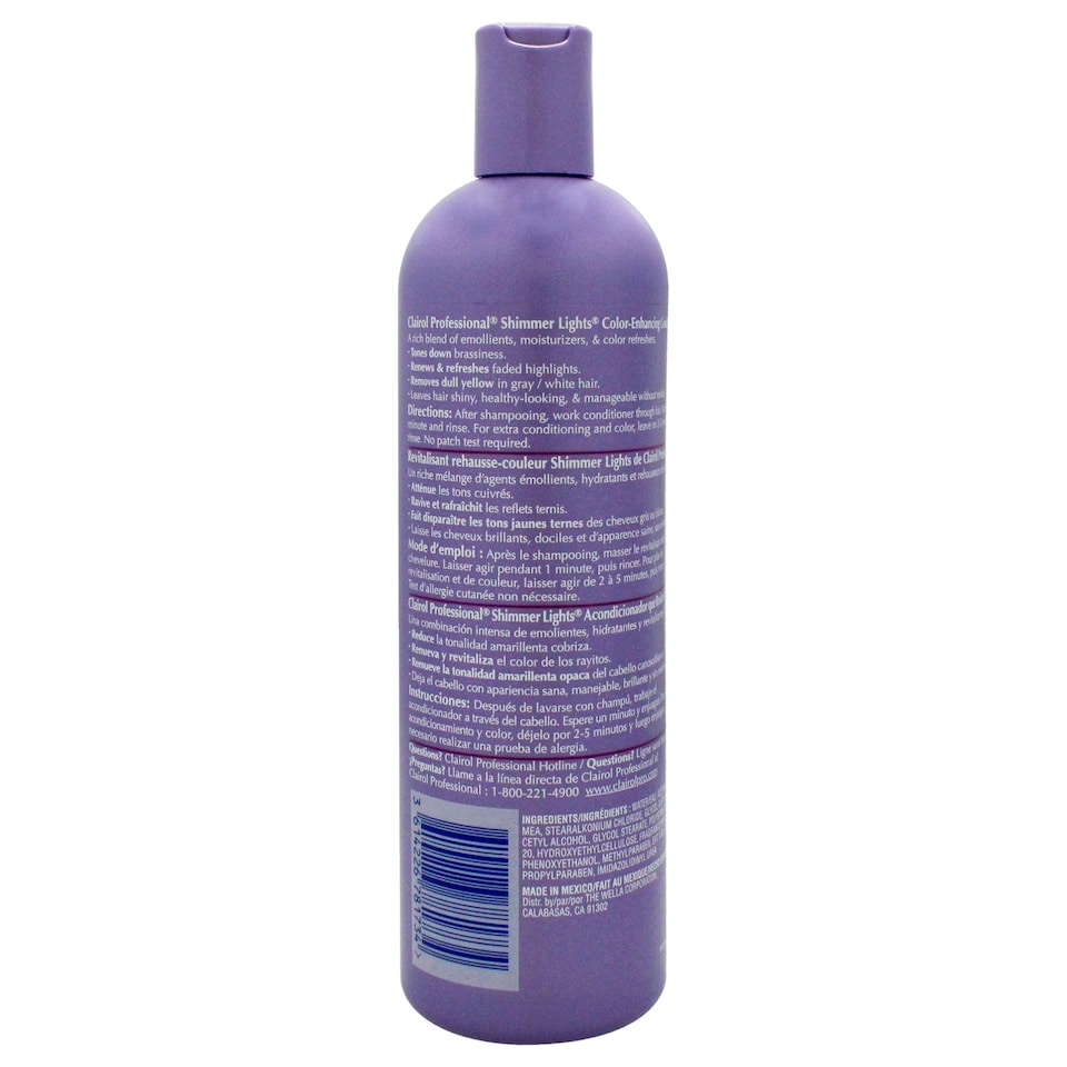 image 1 of Shimmer Lights Blonde and Silver Conditioner by Clairol for Unisex - 16 oz Conditioner