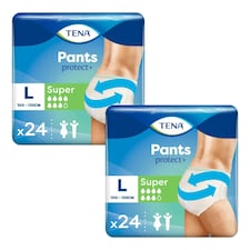 TENA Protect Plus Pants Super Large 48 Inco Unisex Pants
