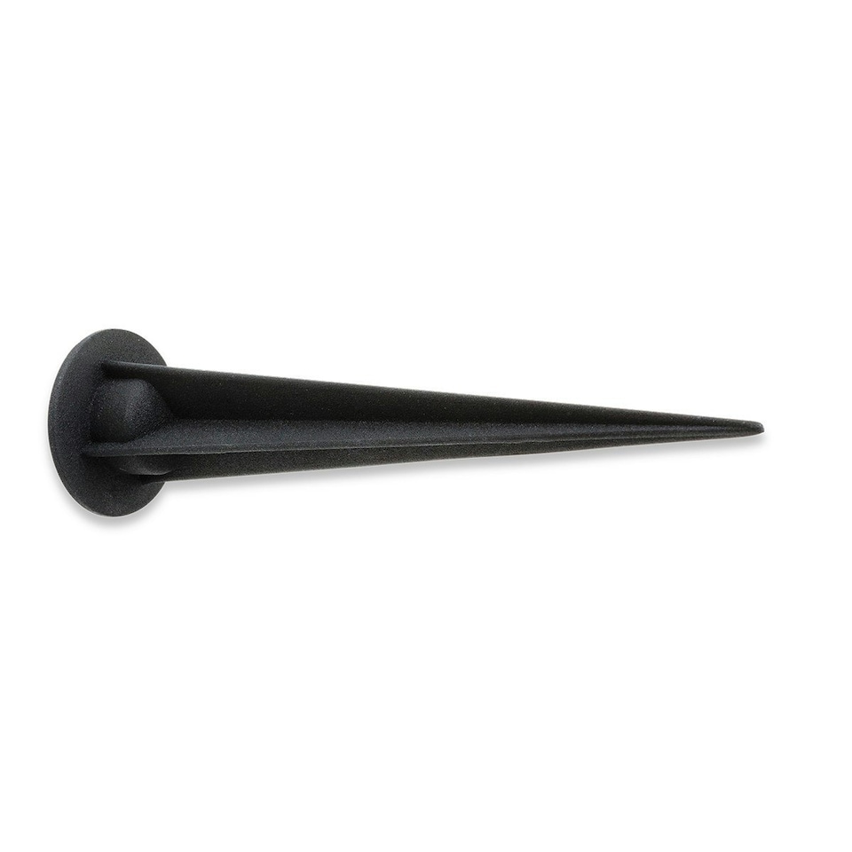 image 1 of LED 1 Light Outdoor Wall Light & Spike Spot Black IP44