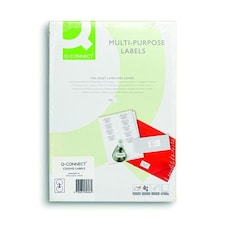 Pack of 100 117 dia 2 Per Sheet White Full Face CD DVD Labels