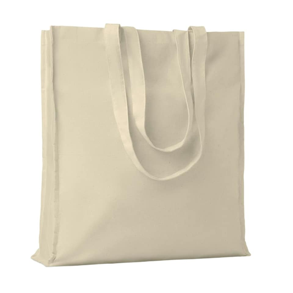 image 1 of MidOcean Portobello Cotton Shopper Bag - Beige - One Size Brown