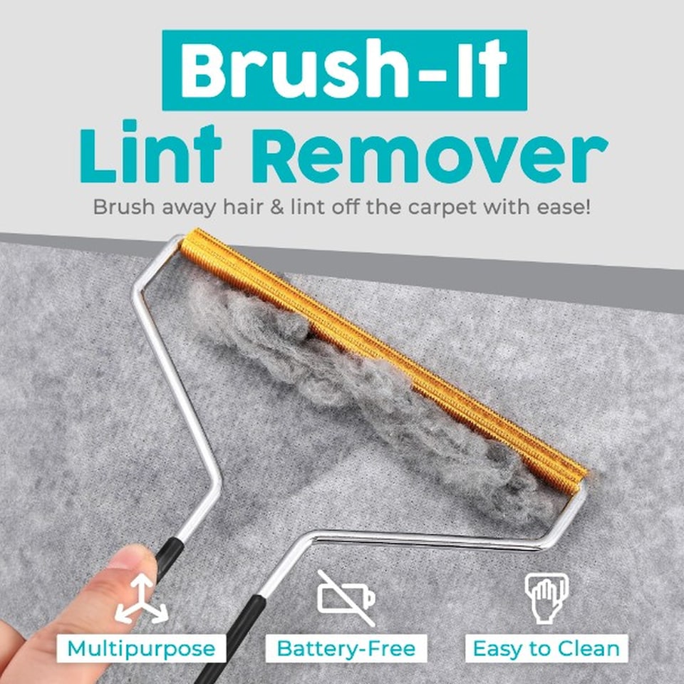 image 1 of Brush-it Pet Hair Remover Brush