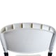 image 6 of Harbour Housewares Folding Trestle Chair - White | White | White