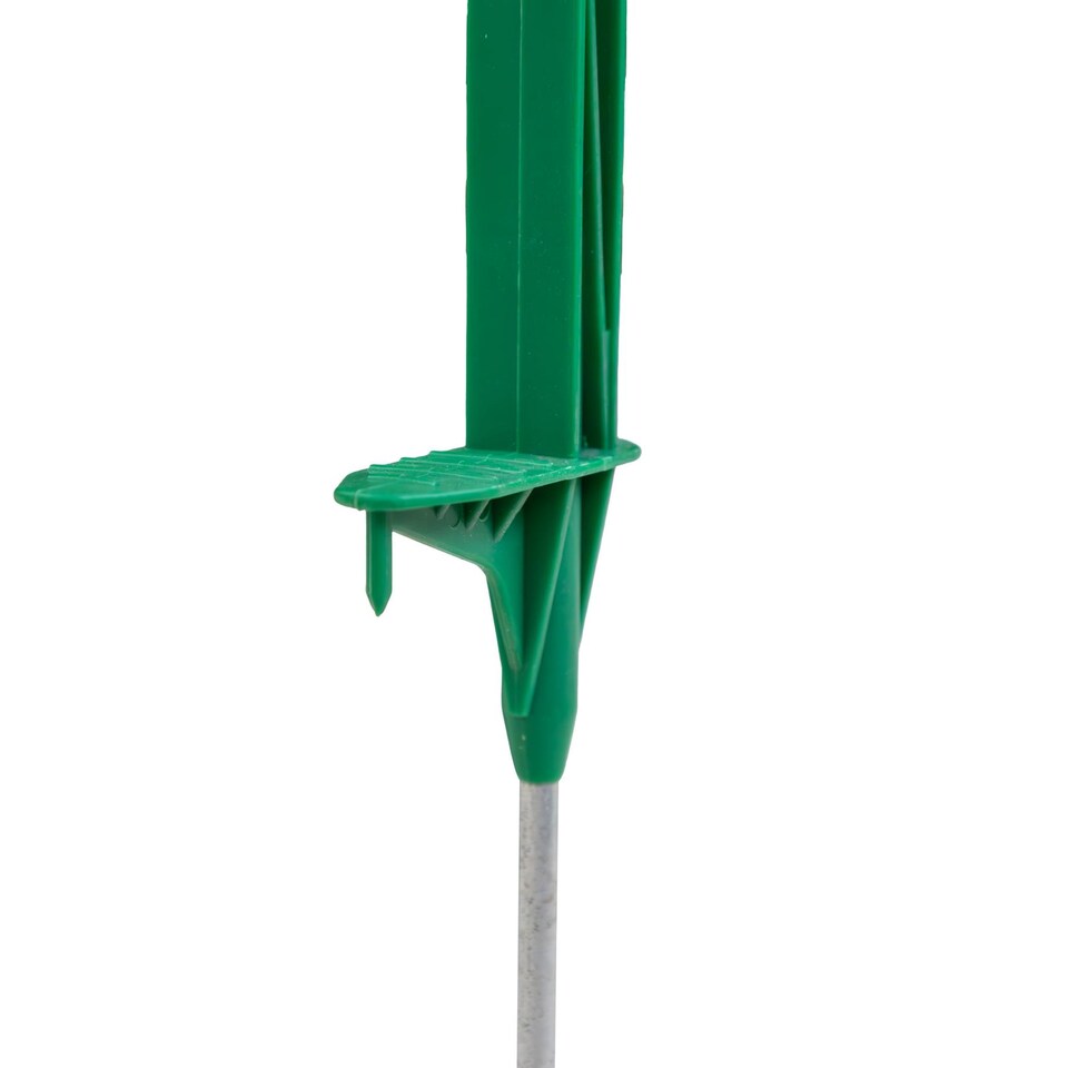 image 1 of True Products Green 4ft/1.2m Heavy Duty Plastic Electric Fence Posts - Temporary Garden Fencing Stakes - Pack of 50 | Green | Green | 50
