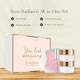 image 2 of Erth Skin London Rose Blossom Glow Lip Gloss + Hydro-Gel Eye Pads + EGF Cell Night Cream + Hyaluronic & Collagen Day Cream 50ml (Universal Kit)