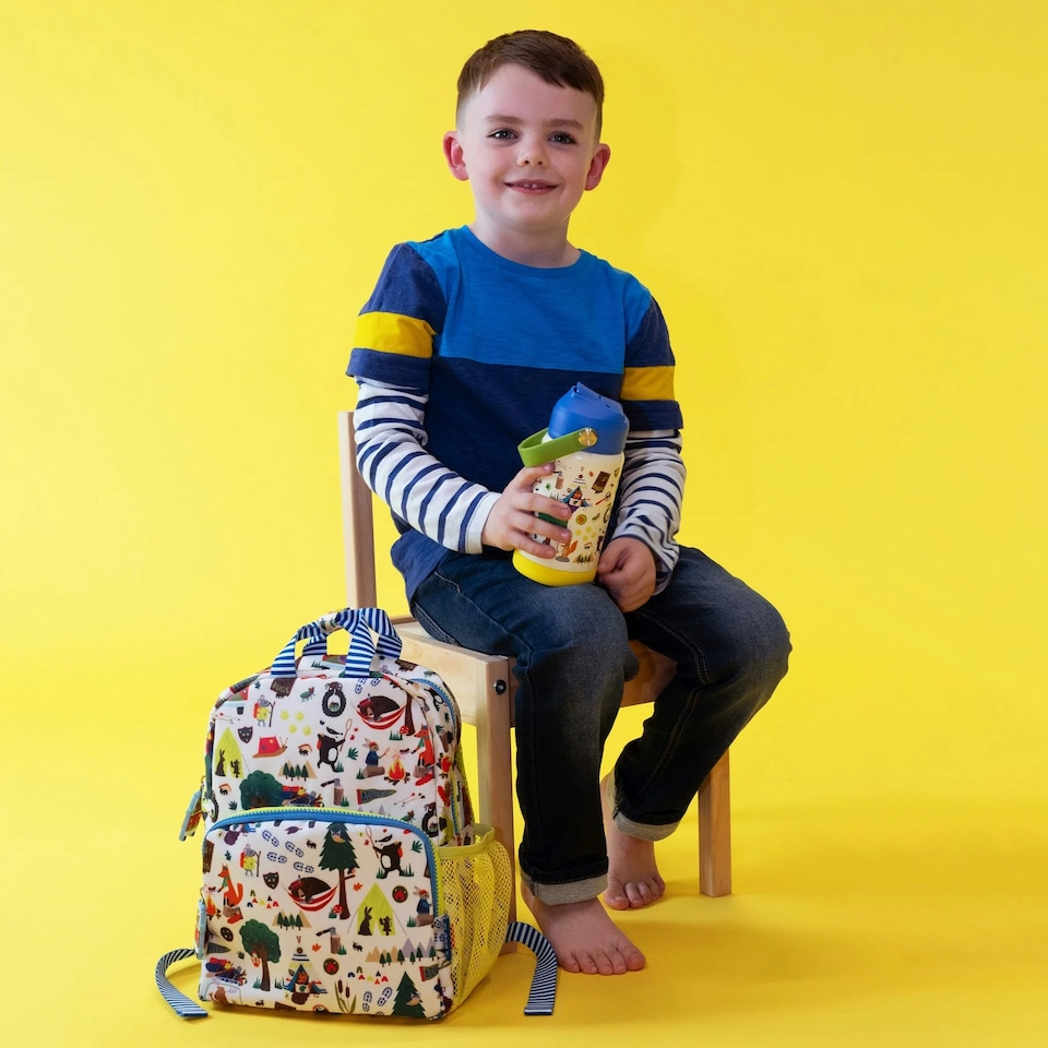 image 1 of Floss & Rock Children's Backpack - Adventure Multi