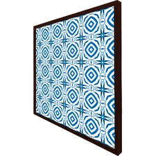 Blue powerful (Picture Frame) Brown | M