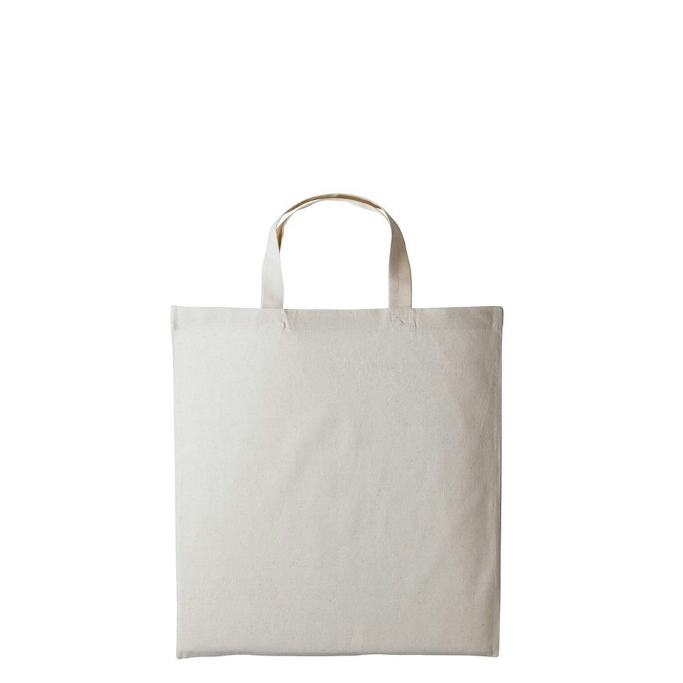 Nutshell Cotton Short Handle Shopper - Natural - One Size Cream