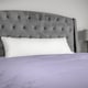 image 2 of Aamira Bolster Long Full Body Cushion Pillow 120x40cm, Orthopaedic Shredded Memory Foam | White | White | 120x40 cm | 1
