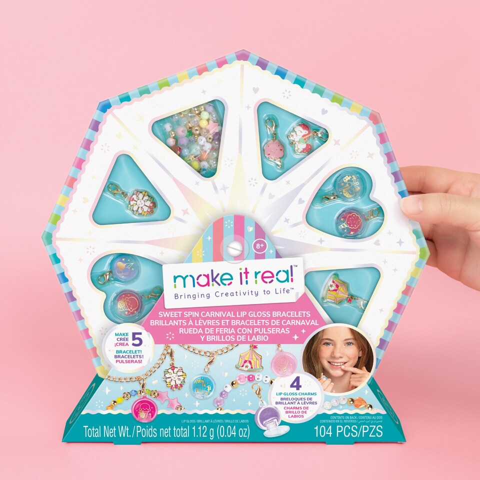 image 1 of Sweet Spin Carnival Lip Gloss Bracelets