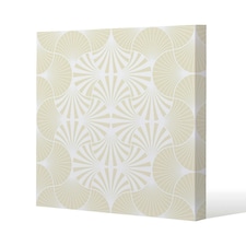 Golden Star Ornament (Canvas Print) 77 x 77 x 4cm