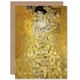 image 1 of Gustav Klimt Painting Portrait Of Adele Bloch Bauer Greeting Card