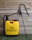 image 6 of 16 Litre Garden Knap sack / Back Pack Pressure Sprayer for Weeds / Fertiliser | Yellow | Yellow