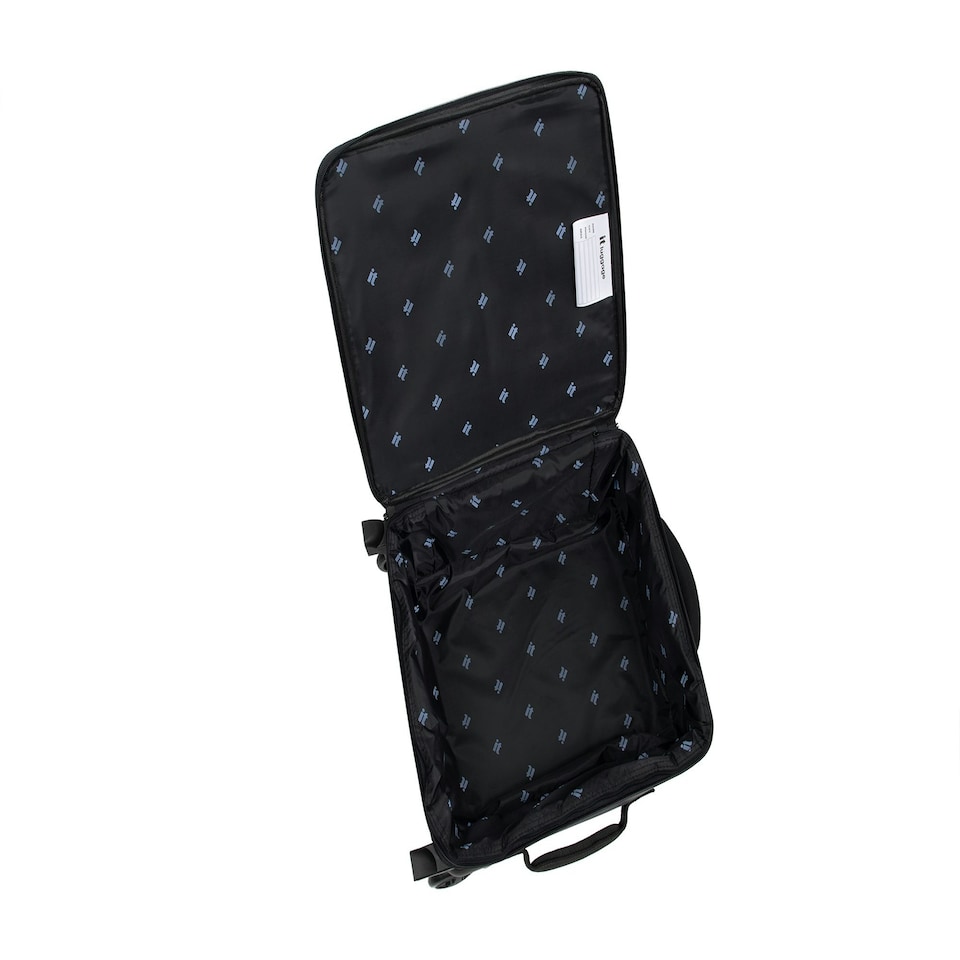 image 1 of IT Luggage Atmospheric Black Underseat Suitcase Black | Cabin Bag