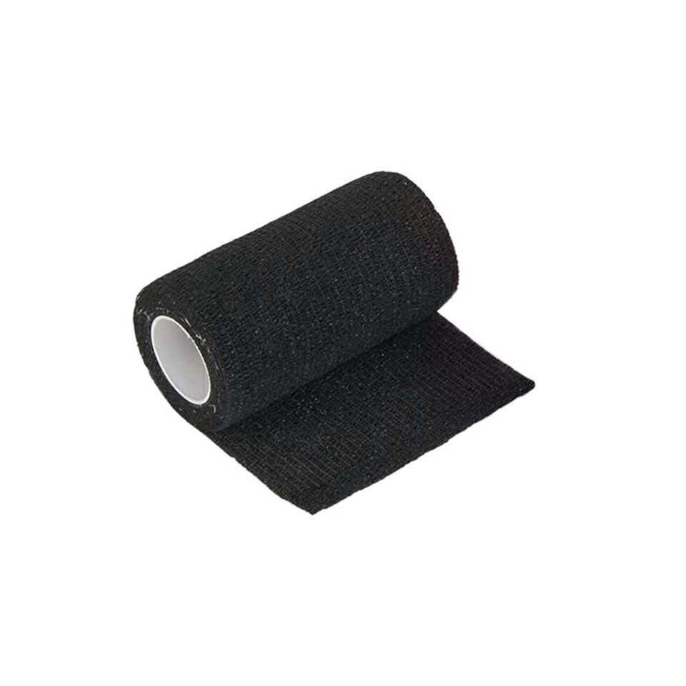 image 1 of Shires Horses Cohesive Bandages (Pack of 12) - Black - 2m x 10cm