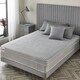 image 1 of Grey Bubble Pocket Spring Mattress with Memory Foam - Medium Firm | White | White | Double
