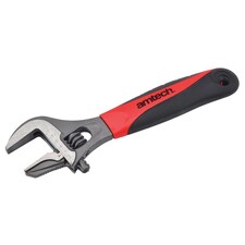 Amtech 2in1 Adjustable Wide Mouth Wrench - One Colour - One Size