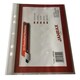 image 2 of Pack of 20 A5 Glass Clear Punched Pockets by Janrax