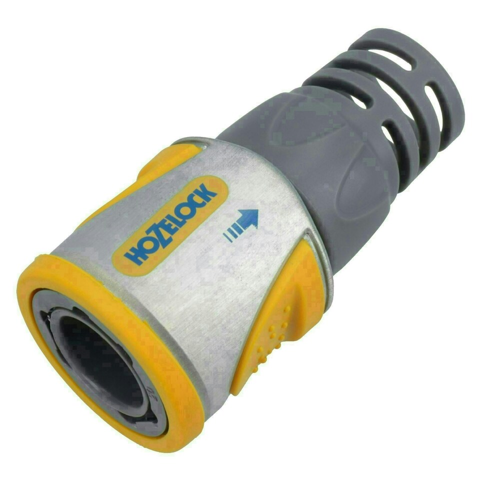 image 1 of Hozelock Metal Hose Pipe End Connector Quick Release Fitting Pro Water 10PK