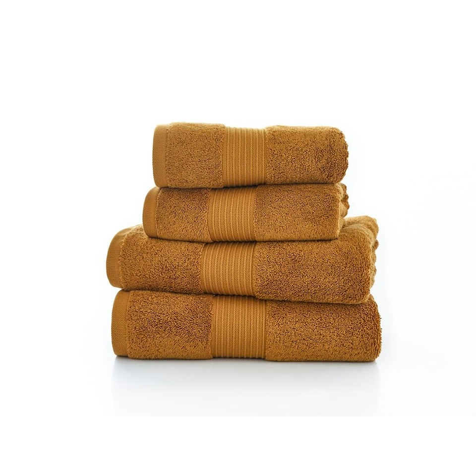 Bliss 650gsm Pima Cotton Supersoft Fluffy Towels | Orange | Spice
