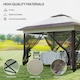 image 5 of Outsunny 3.6 x 3.6m Pop-up Tent Gazebo Instant Canopy Steel w/ Bag