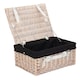 image 6 of 41cm Picnic Basket with Lining White | White | One Size