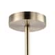 image 2 of Classic Antique Brass Ceiling Light Fixture to Showcase Lamp Shades