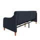image 5 of Jasper coil 3-seater Sofa Bed in navy fabric Blue | NAVY