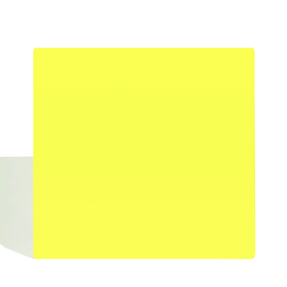 image 1 of Pack of 12 Yellow Coloured A3 Whiteboards