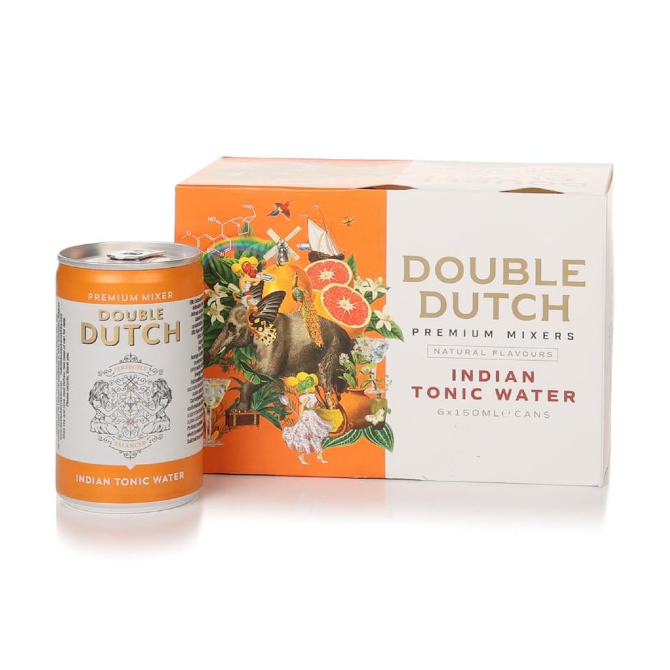 image 1 of Double Dutch Indian Tonic Water 6x150ml | Clear
