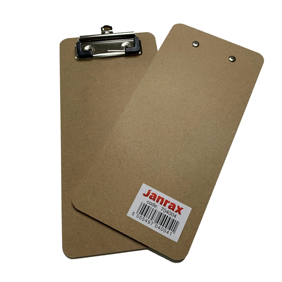 image 1 of Slim Wooden Clipboard by Janrax - Suitable for A6 Paper