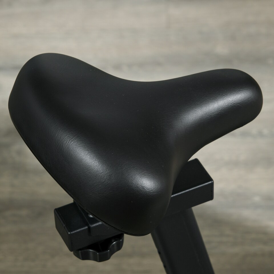 image 1 of SPORTNOW Exercise Bike, Stationary Bike w/ LCD Display for Home Cardio Workout