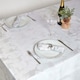 image 5 of Homescapes Silver Stag Christmas Table Runner - 33 x 182 cm | Silver | 1