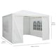 image 3 of Gr8 Garden White Gazebo Marquee Awning Beach Party Camping Tent Canopy 3 x 3m