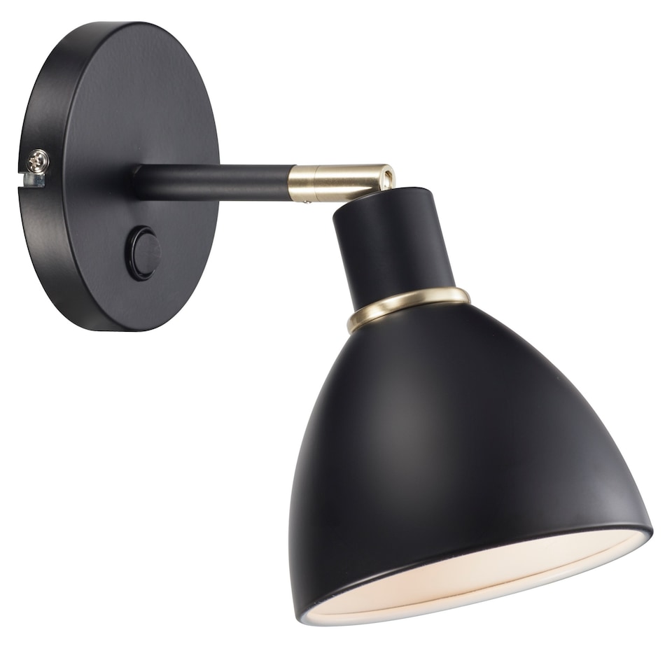 image 1 of Ray | Wall light | Black | Black | Black