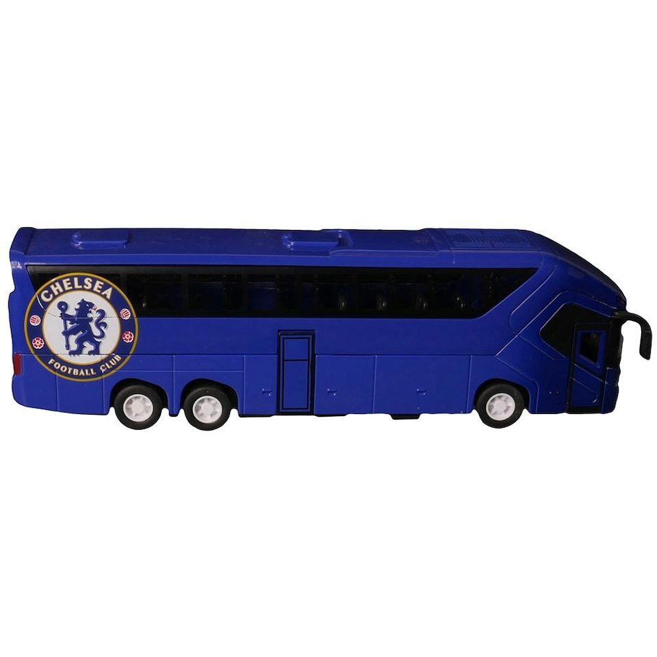 image 1 of Chelsea FC Die Cast Toy Bus - Blue/White - One Size