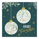 image 2 of Merry Christmas Embossed Foliage Greeting Cards - Pack of 6