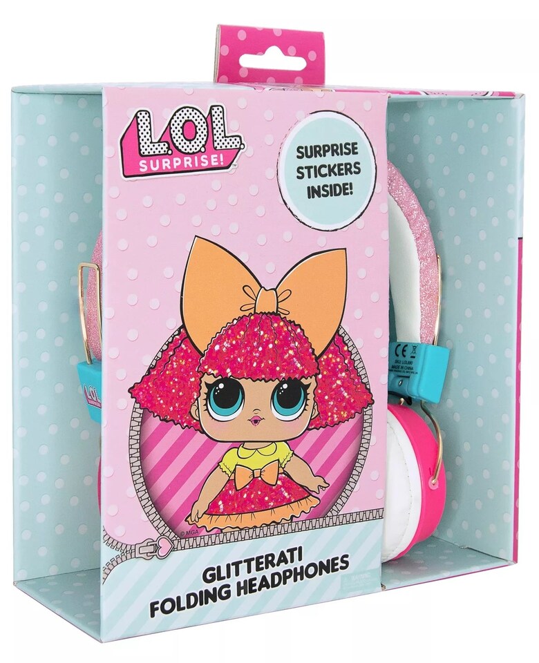 image 1 of L.O.L Surprise! Squadgoals Kid's Wired Headphones | Pink
